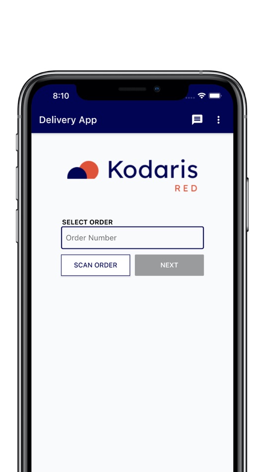 #1. Delivery App (V2) (iOS) Podle: Kodaris