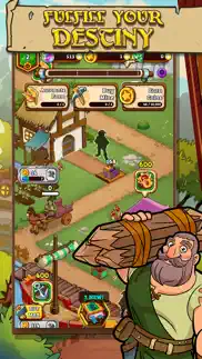 royal idle: medieval quest iphone screenshot 1