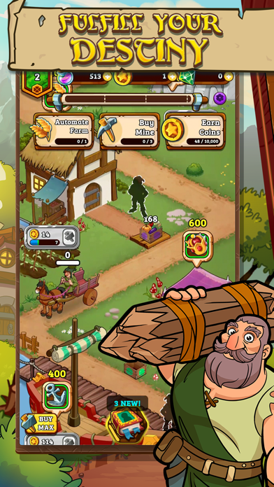 Royal Idle: Medieval Quest Screenshot