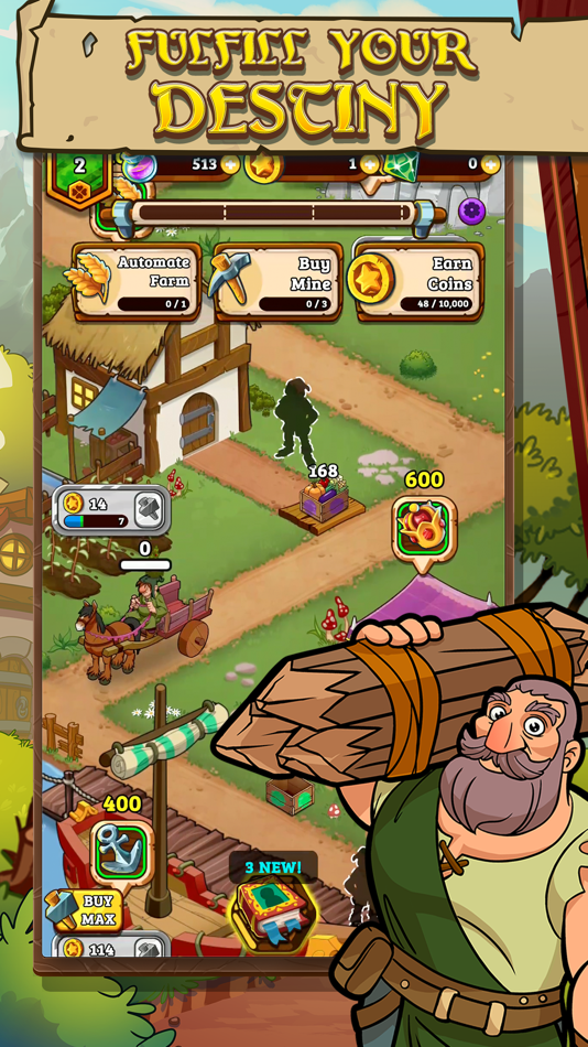 #1. Royal Idle: Medieval Quest (iOS) 来自: Kongregate