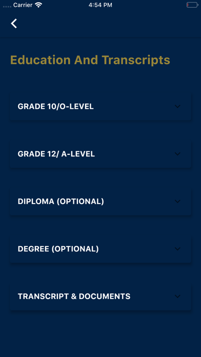 Saca: Study Abroad Screenshot