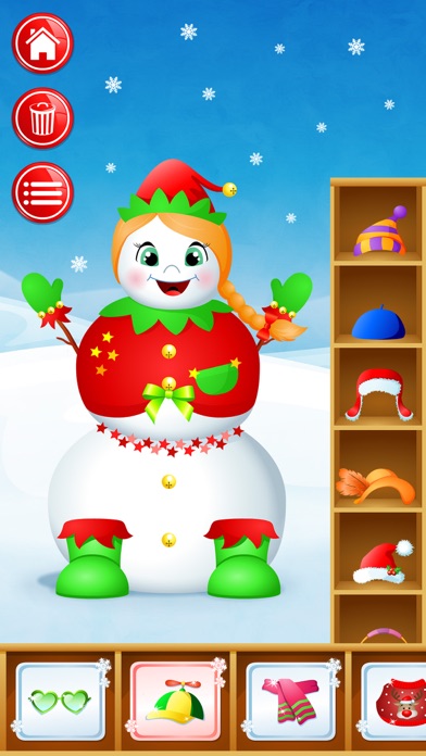 Snowman - Christmas Games Screenshot