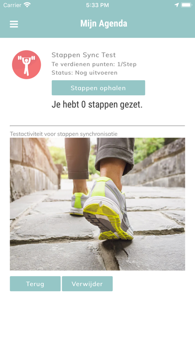 The Health Challenge Screenshot