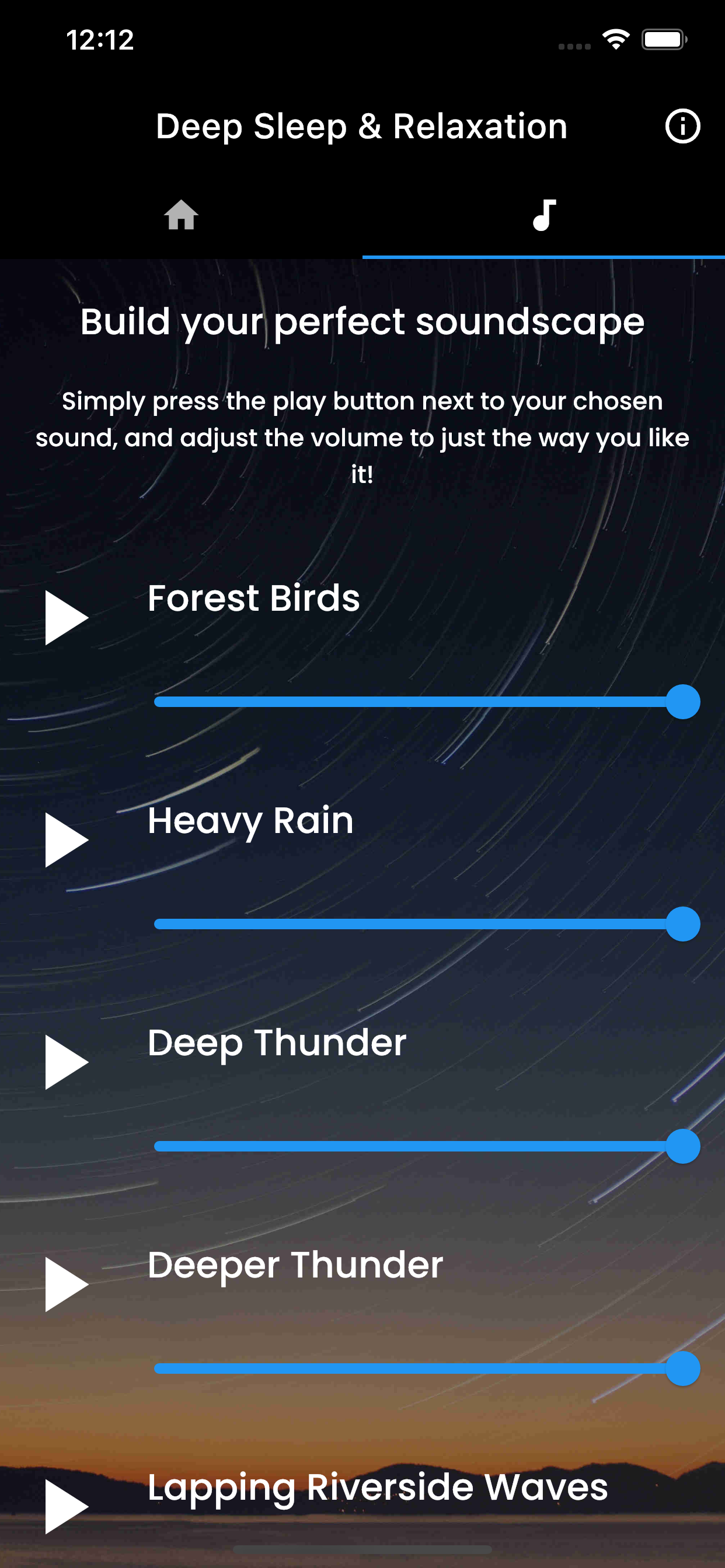 Deep Sleep & Soundscape