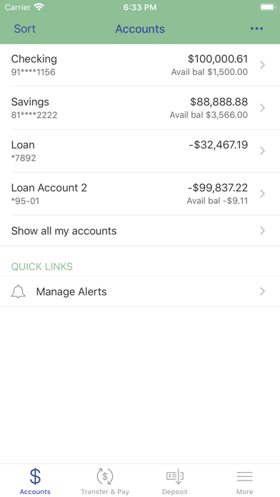 First General Bank Mobile Screenshot