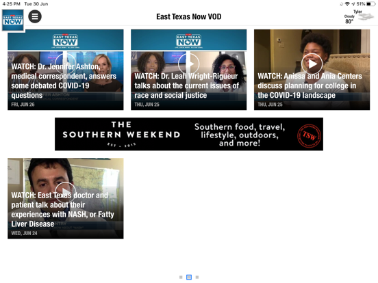 East Texas Now iPad screenshot 5 - News app