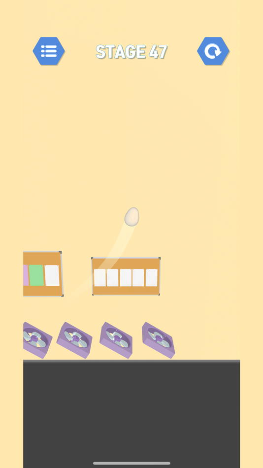 #5. Egg drop 3D (iOS) 由: MondayOFF