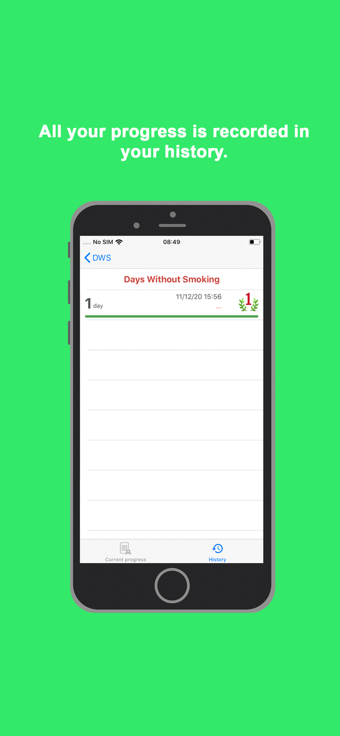 DWS Smoke-free counter