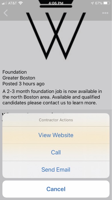 SubContacts: Contractor Jobs Screenshot