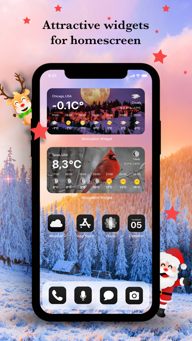 Screenshot #1 pour Weather Widget App