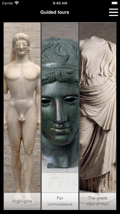 Glyptothek Munich Mediaguide Screenshot