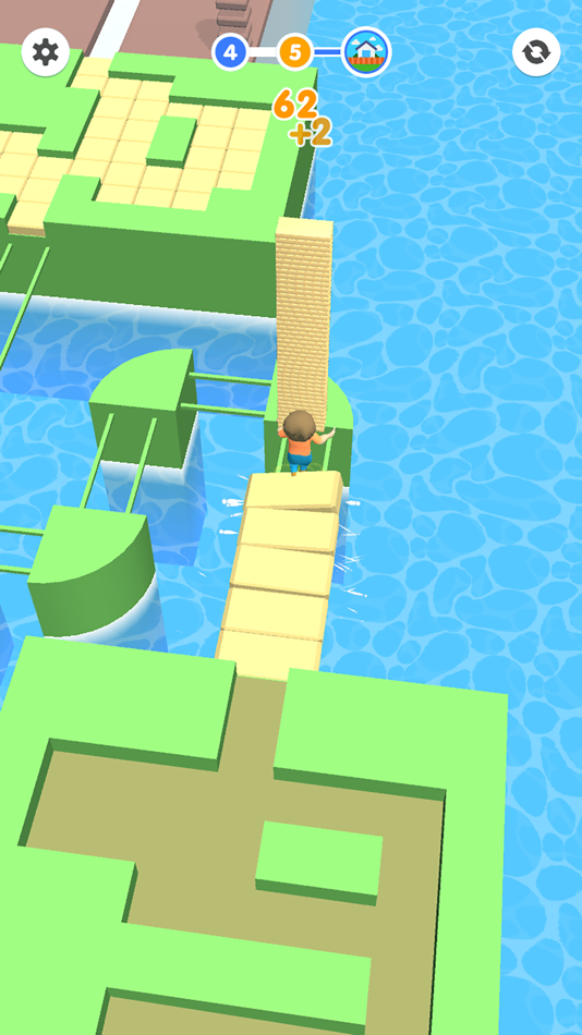 #5. Stack Maze!!! (iOS) Podle: JY Games