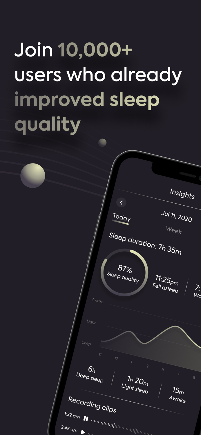 Snore  Sleep tracker Eazzzy