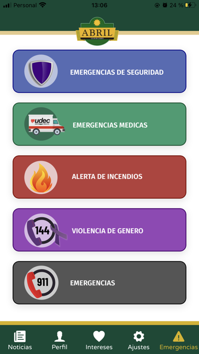 Abril Club de Campo Screenshot