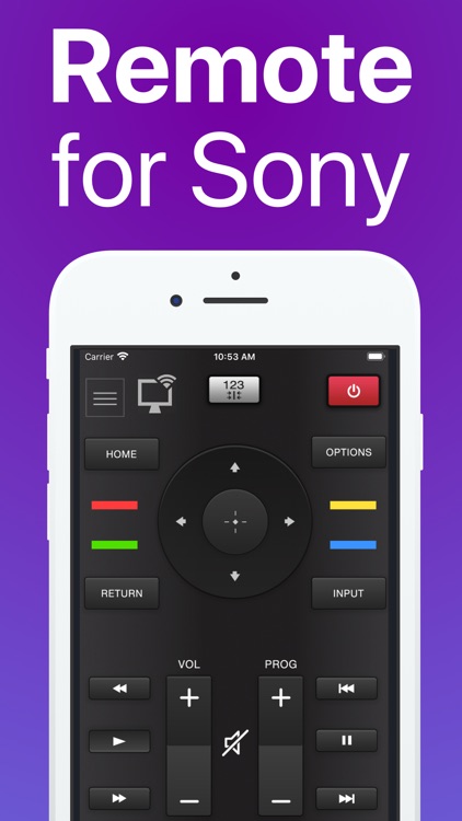Sonymote : Remote for Sony TV
