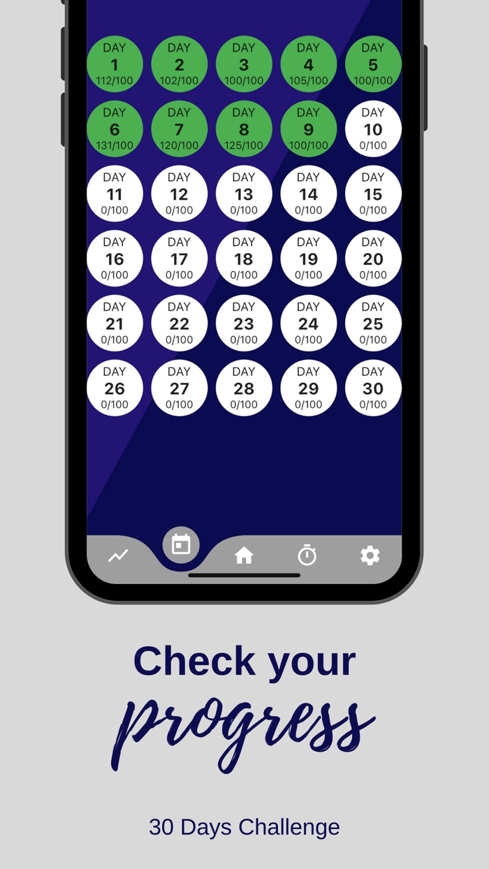 30 Days -  challenge yourself