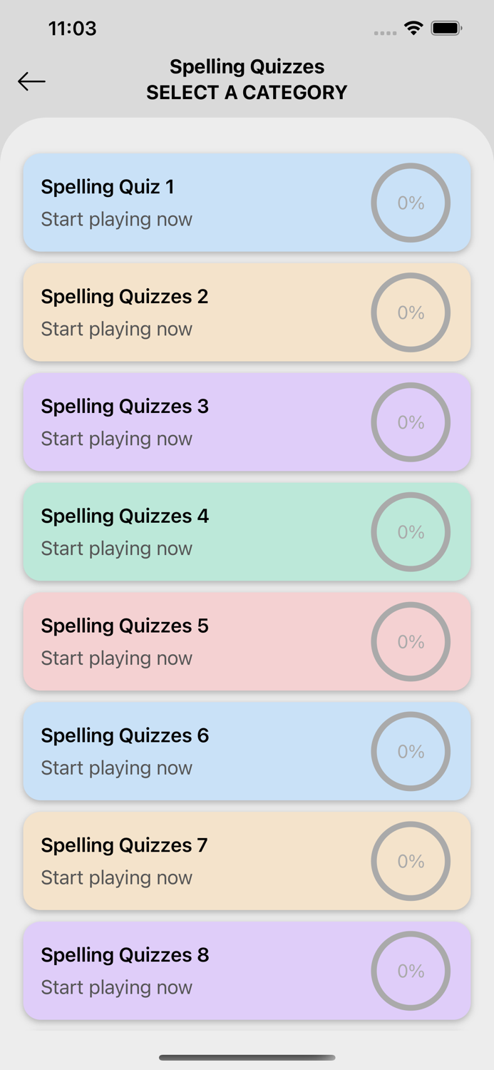 Ultimate English Spelling Quiz
