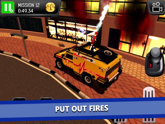 Emergency Driver: City Hero iPad app afbeelding 3