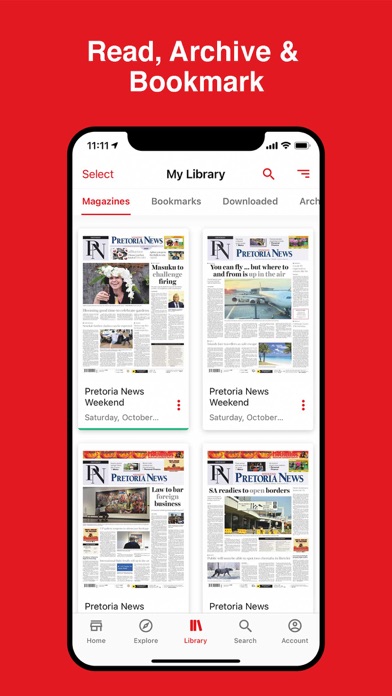 Pretoria News Weekend Screenshot