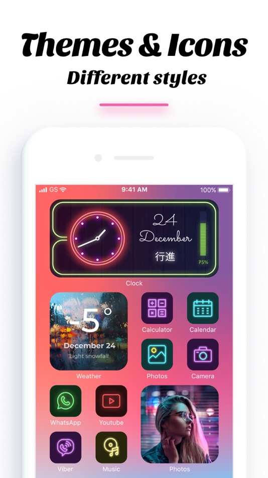 #1. Widgets & icons. Color widget (iOS) Podle: Alexandr Shustov