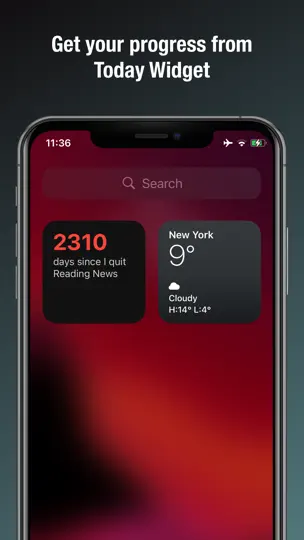 Скриншот Enough: Quit It Now на iPhone 3