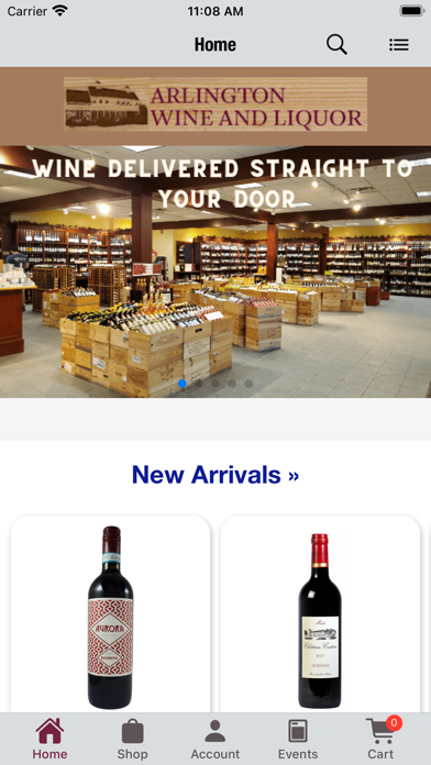 Arlington Wine Screenshot