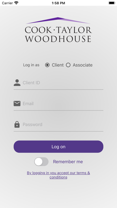 How to cancel & delete Cook Taylor Woodhouse Portal from iphone & ipad 1