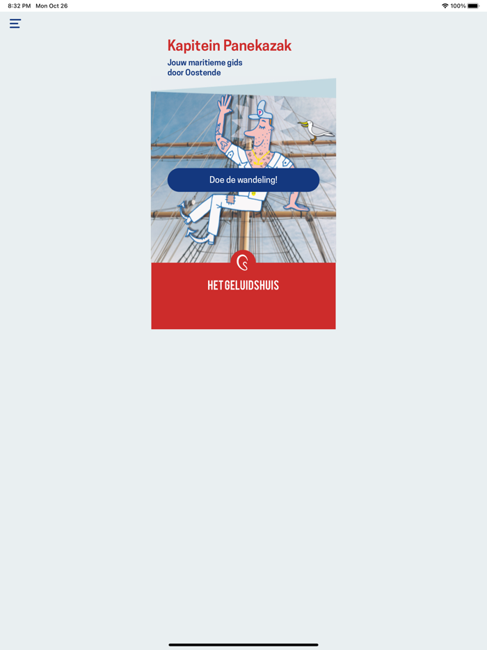 Audiotour Kapitein Panekazak