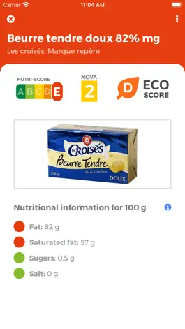 Game screenshot Nutri Score Scan apk