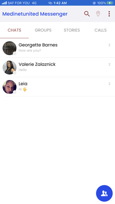MedinetUnited Messenger Screenshot