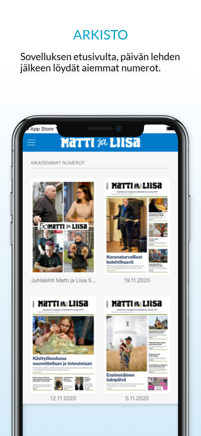 Matti ja Liisa päivän lehti