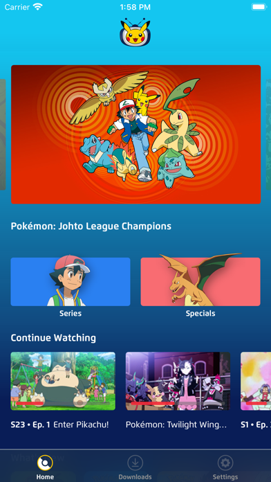 Pokémon TV Screenshot