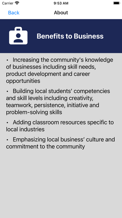 Tri-County STEMersion App Screenshot