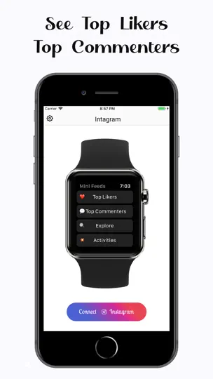 Capture d'écran de Feeds For Instagram Watch sur iPhone 5