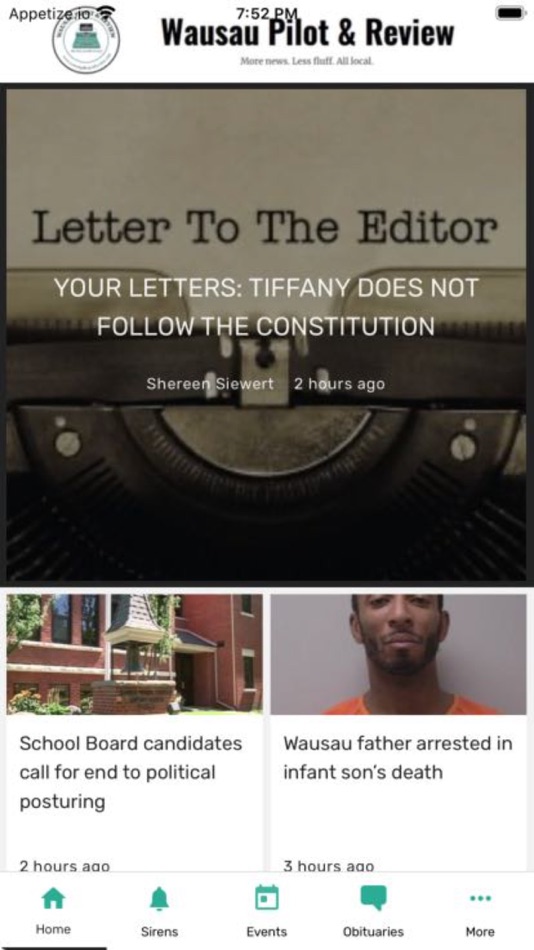 #1. Wausau Pilot & Review (iOS) Podle: Wausau Pilot and Review Corporation