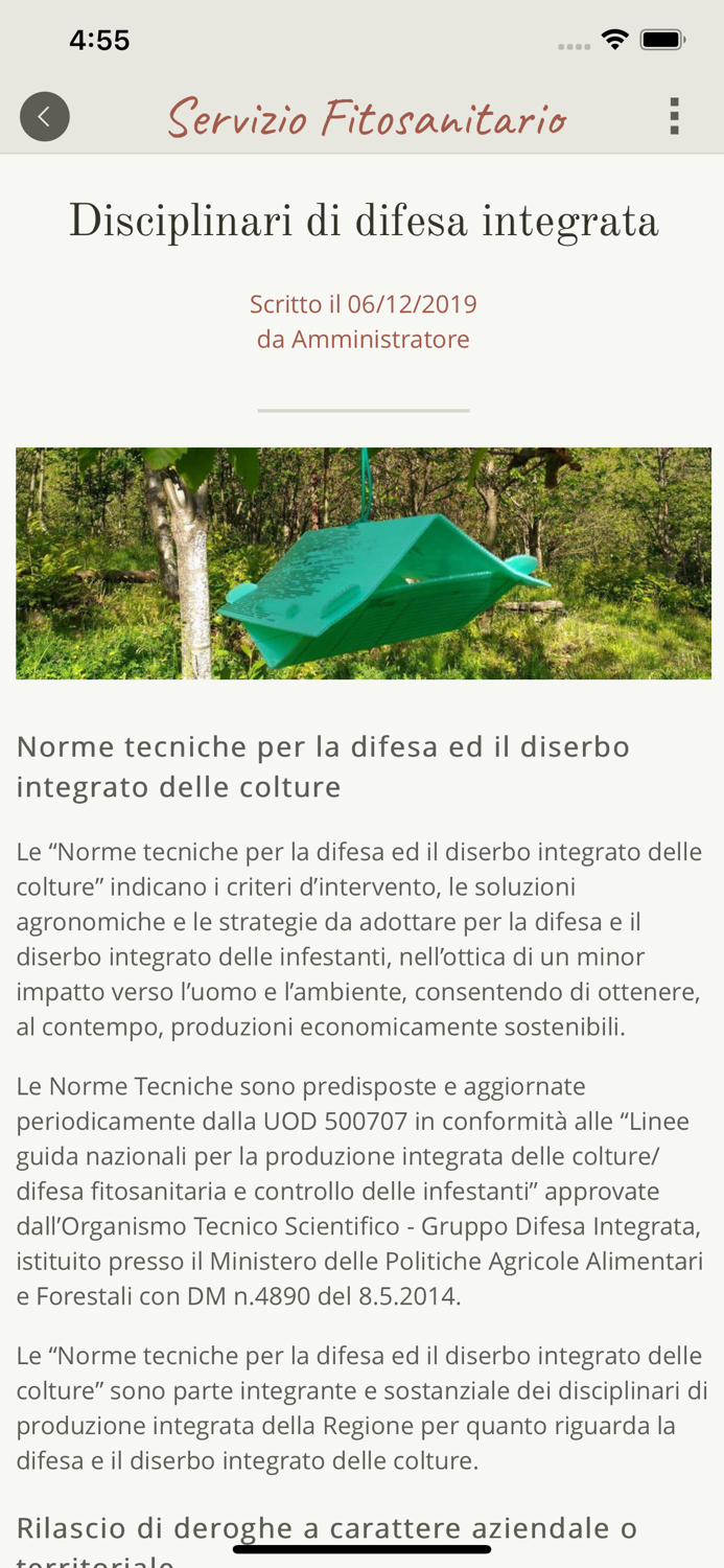 Servizio FitosanitarioCampania