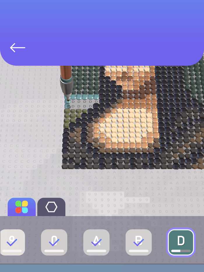 Diamond Painting ASMR Coloring