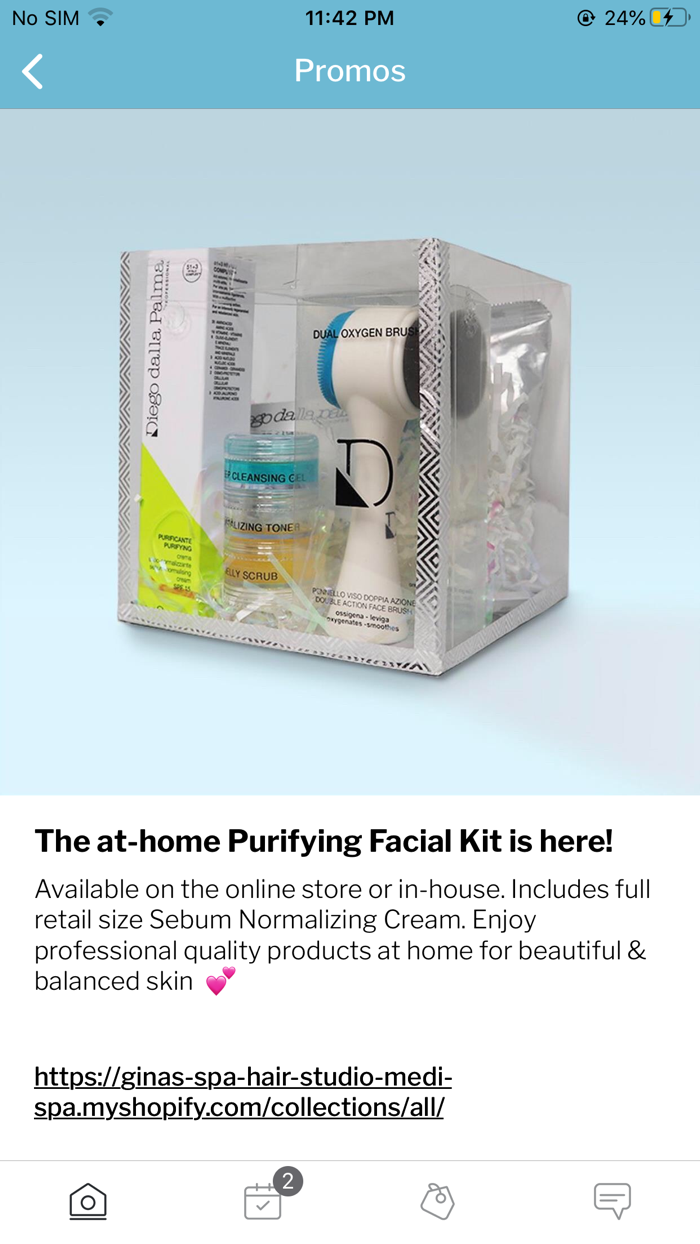 Ginas Health  Beauty Spa