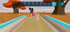 3D Bowling Outdoor Africa Game screenshot #2 for iPhone