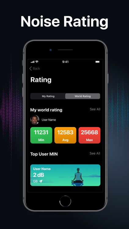 dBNoise: decibel level meter