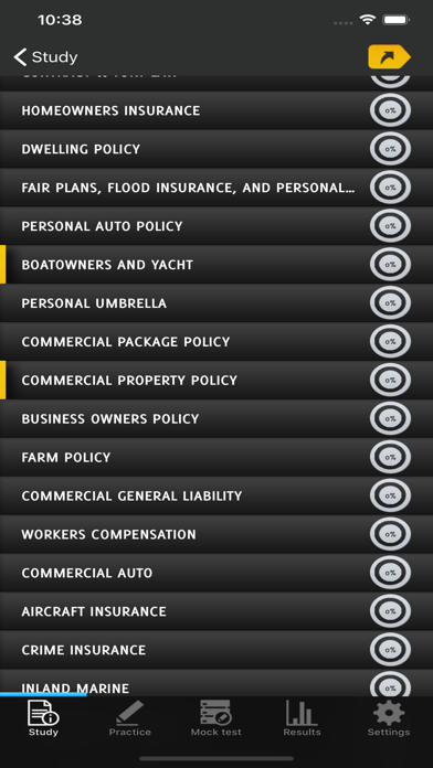 Property & Casualty Exam Prep Screenshot