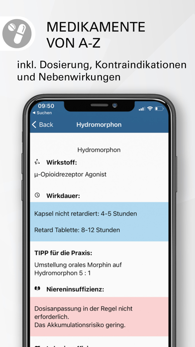 Schmerztherapie Screenshot