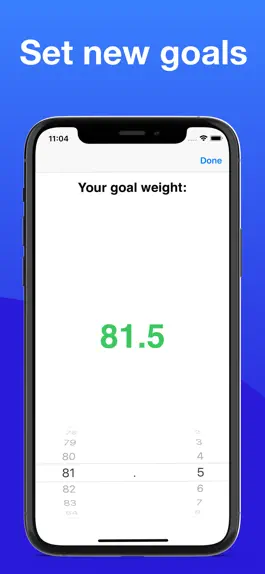 Game screenshot Weight tracker - health diary hack