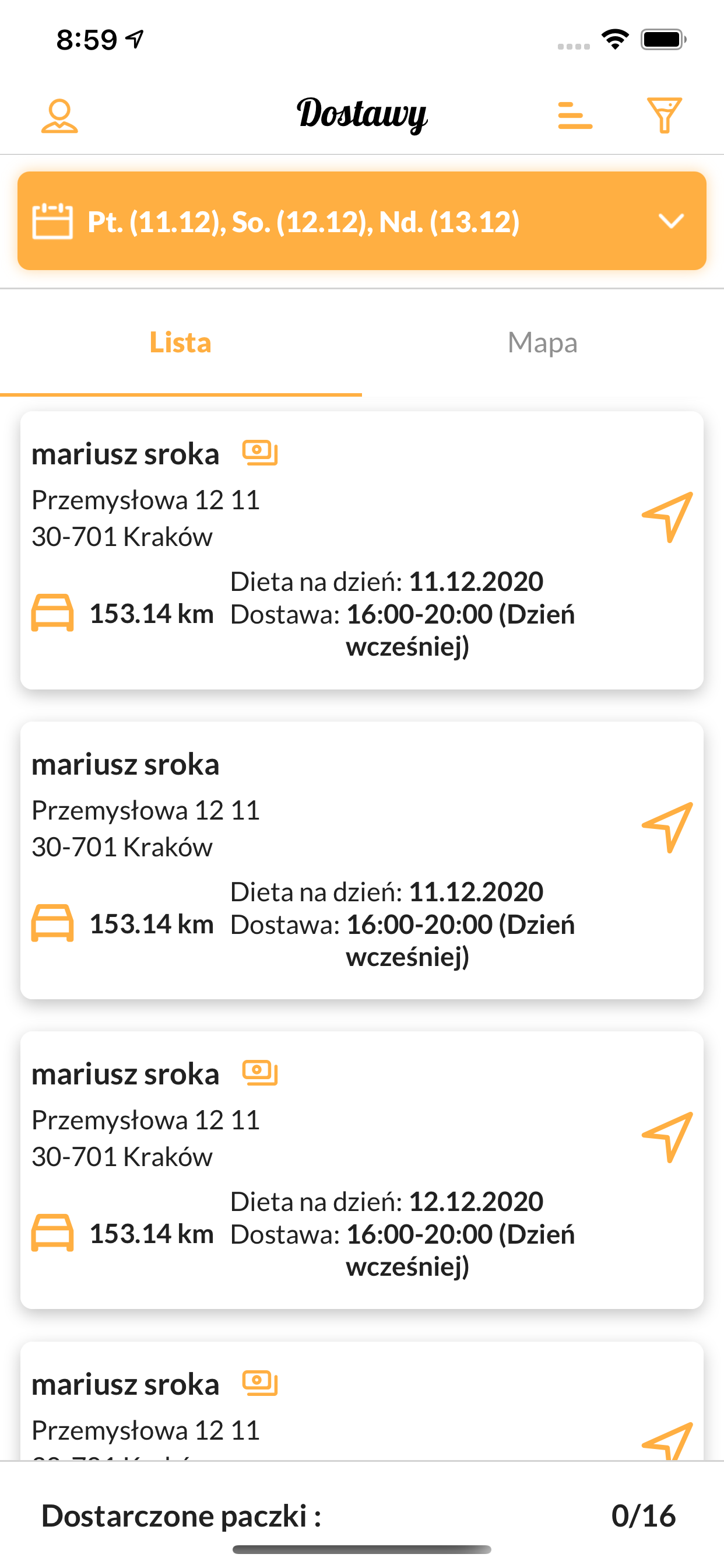 Mobilny Catering dla Kierowcy