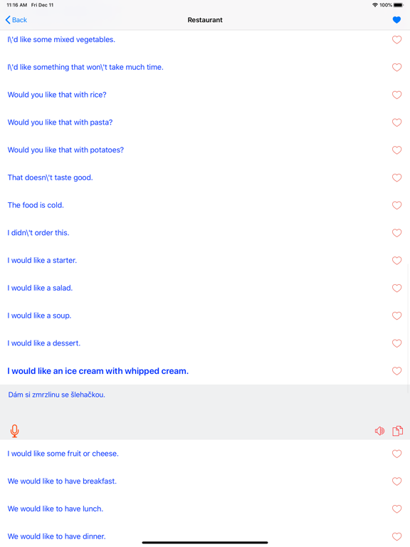 Screenshot #6 pour Learn Czech Offline Travel