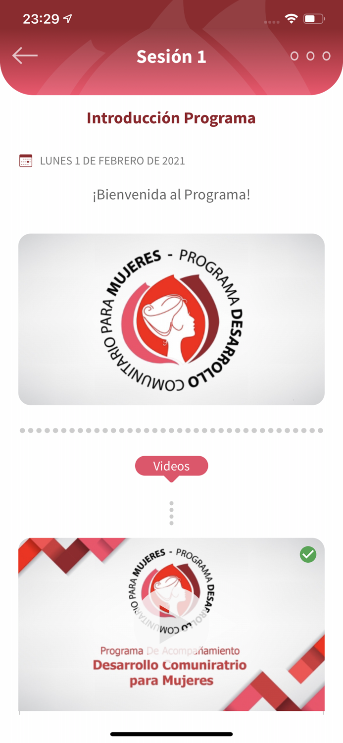 Desarrollo Comunitario Mujeres