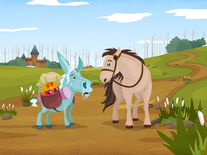 Kila The Horse and the Donkey