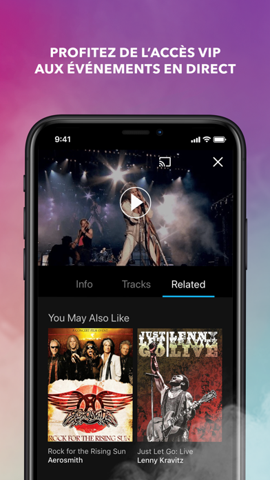 Screenshot #3 pour Qello Concerts et Musique