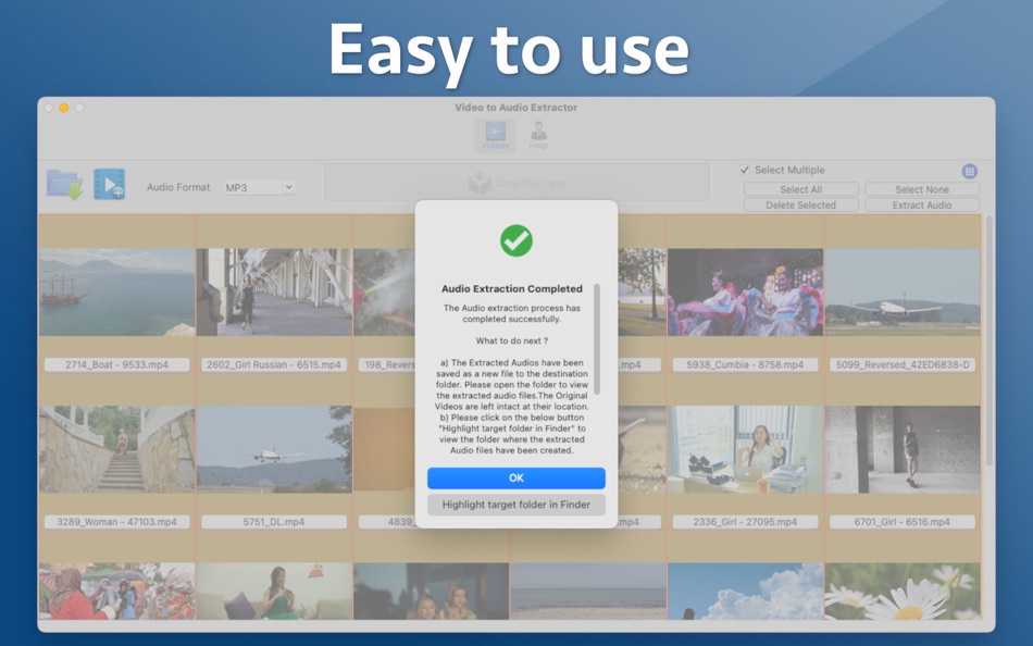 #3. Video to Audio Extractor (macOS) 由: Ruchira Ramesh