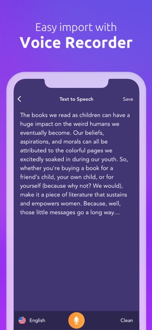 Text To Speech: Audio Reader im App Store